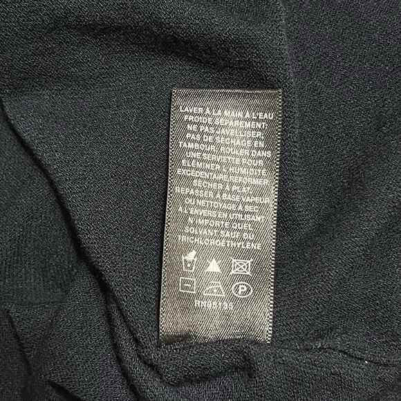 Lafayette 148 Sleeveless Knit Top Shell Size S Black Soft Layer Office Classic - Picture 8 of 9